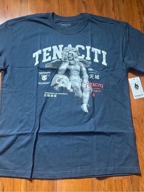 Navy blue Tenaciti XL Men t shirt